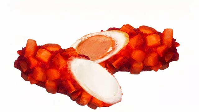 Potato Cheetos Half & Half Hot Dog.